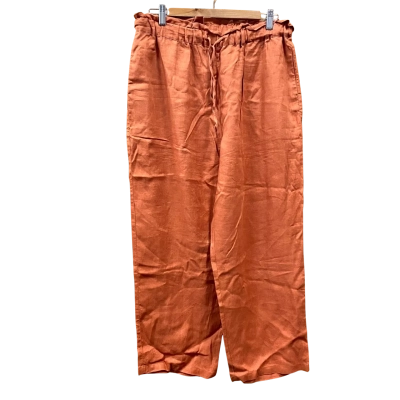 Seed Heritage Burnt Orange Drawstring Pants Size 12