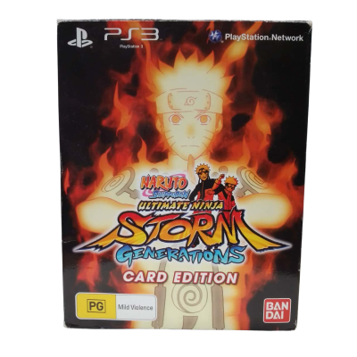 PS3 Naruto Shippuden Ultimate Ninja Storm Generations (Card Edition)