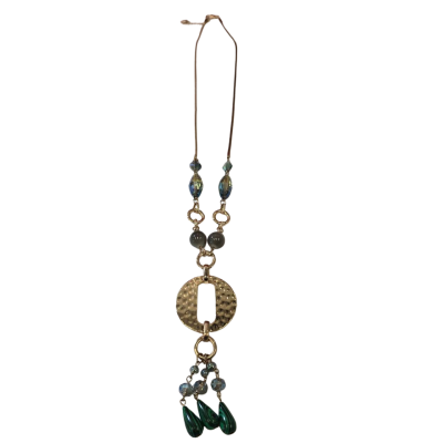  Womens 50cm Gold Plate, Glass Bead, Rainbow Bead, Stone Bead?