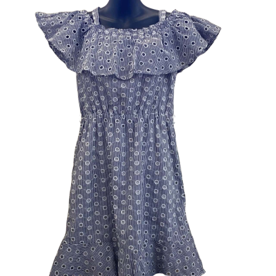Bardot Junior ‘Pippa’ Size 16 Blue & White Striped Dress