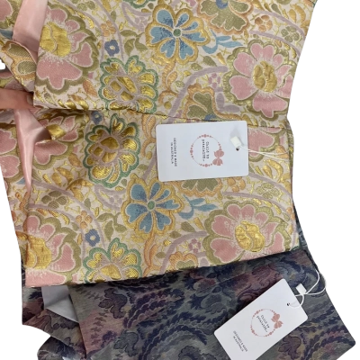  Kids  Size 3 and 4 designer shorts and beautiful fabric, lined with zipper back