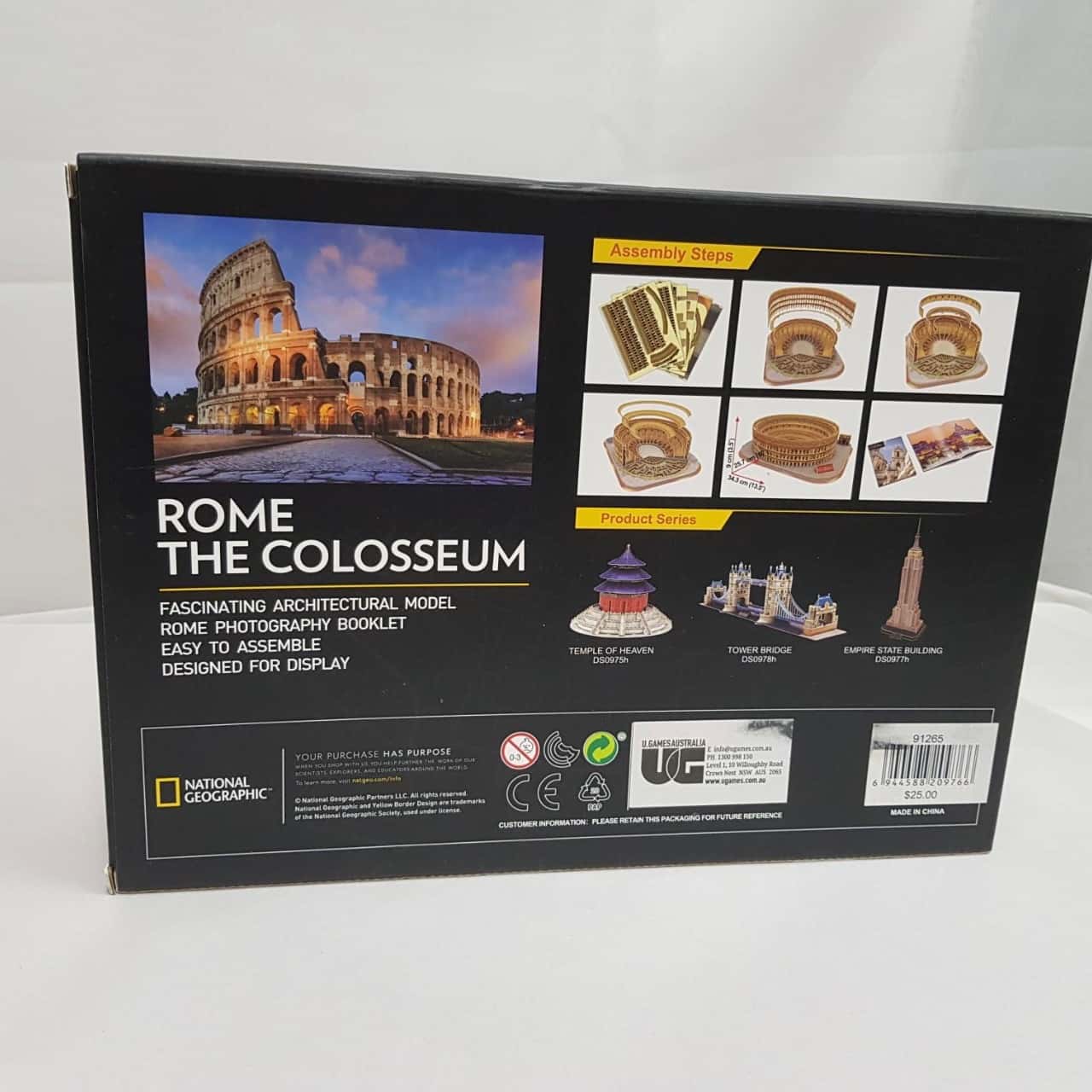 The Colosseum 3D Puzzle National Geographic