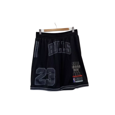 NBA Mens  Size XL Shorts Black Chicago Bulls Basketball