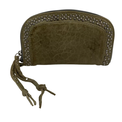 Petite Mendigote Women's Leather Purse Green 