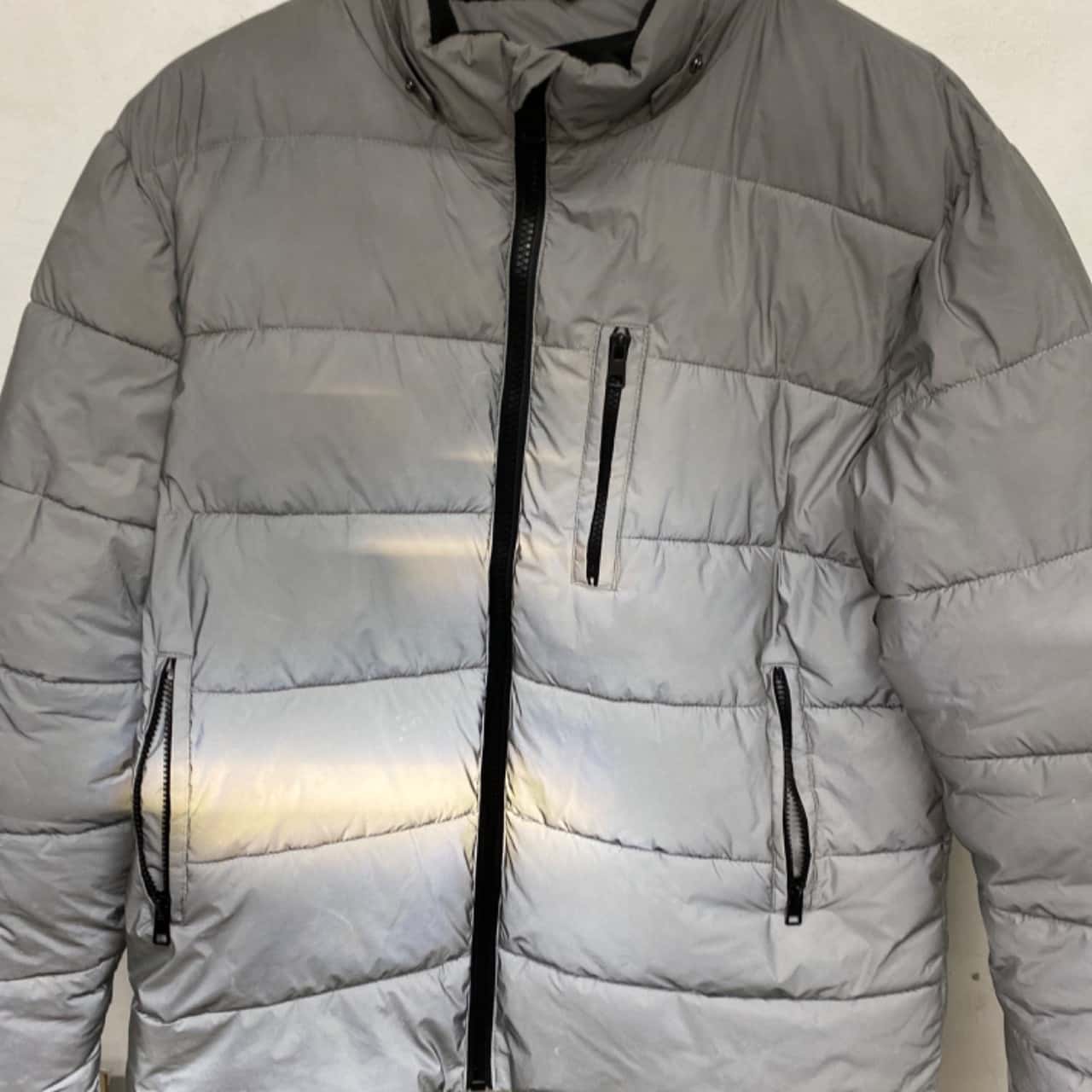 Kenji Mens Size L Puffer Camouflage / Silver (s)