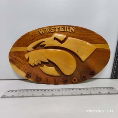 AFL WB Wooden Wall Plaque Decoration 2012 
