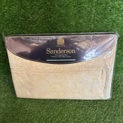 Sanderson Regency Gold Queen Bed Valance (New) 