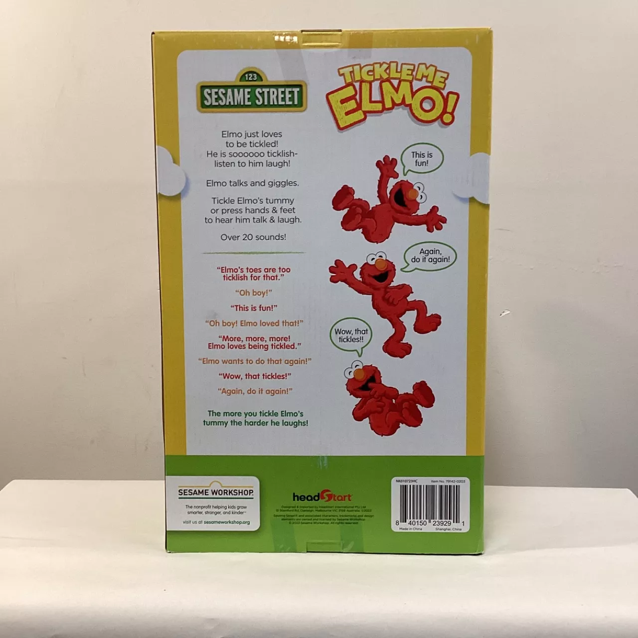 Sesame Street Tickle Me Elmo!(s) - New With Tags | Salvos Stores