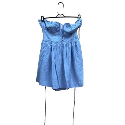 Ghanda Womens  Size S Sleeveless Dress  Blue 