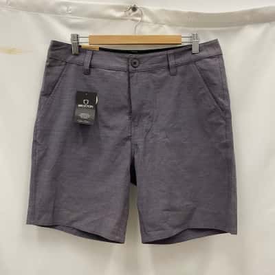Brixton Mens Size 32 Cargo Shorts Greyish RRP$90