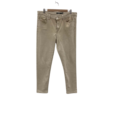 Ralph Lauren Womens  Size 14 Skinny Jeans Cream 
