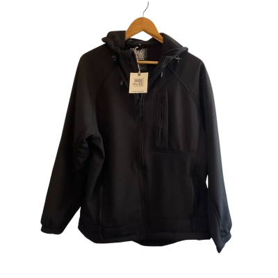 NEW - Rivers Tex - water proof, windproof -Mens Jacket-  Size XL Black  
