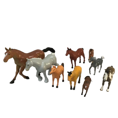 Assorted Horse Figures as pictured