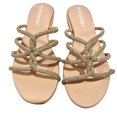 Holster Sparkling Gemstone Sandles Size 7 