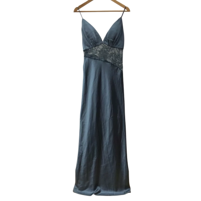 Gigi & Ella - Lace Detailed Maxi Slip Dress Size 12