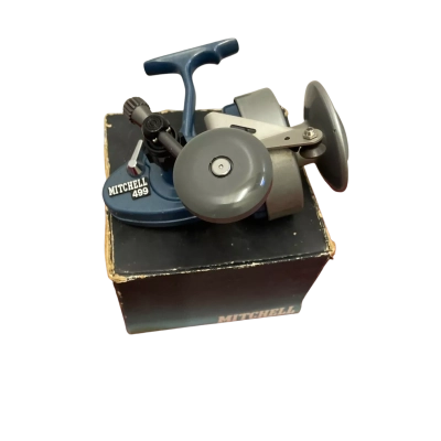 Vintage Mitchell 499 High‑Speed Salter Surf Fishing Reel – Right‑Hand Wind (RHW) – Made in France