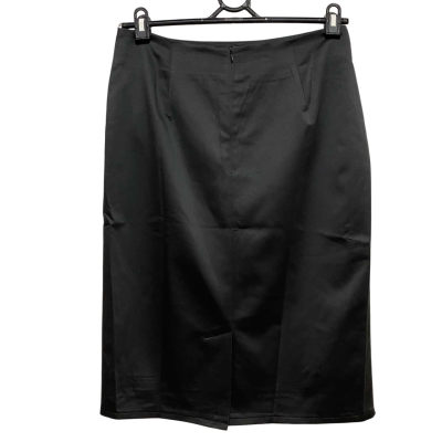 Teaberry Womens Pencil Skirt Black  