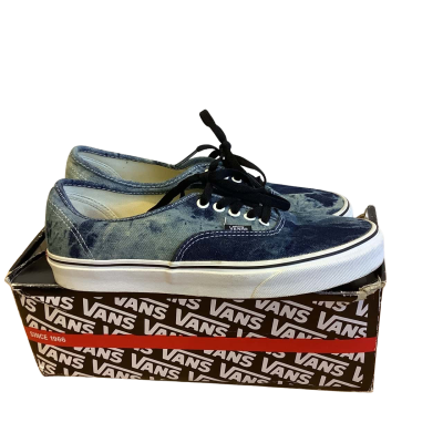 In Original Box Vans Unisex Size W 10.5 & M 9 Acid Denim Shoes Blue 