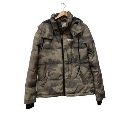 NXP Mens  Size S Puffer Jackets Camouflage 