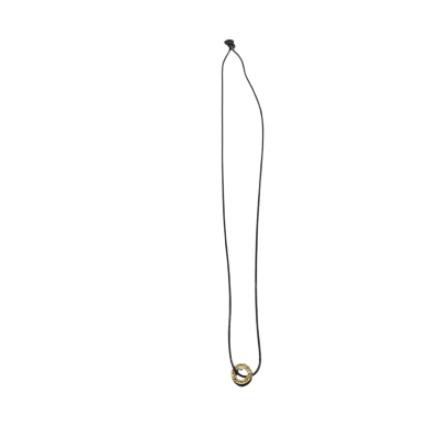 Mimco Womens Ring Pendant Necklace 