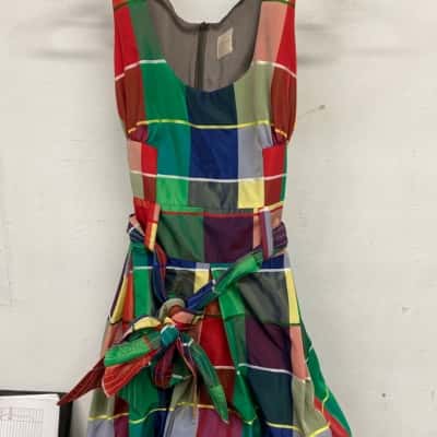 Sass & Bide Womens  Size 38 Sleeveless Dress  Multicoloured 