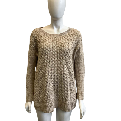 David Lawrence Women's Size S Knit Jumper Brown 
