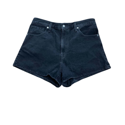 Levi Strauss & Co. Black High Waisted Mom Shorts Size 32 