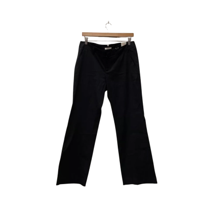 Esprit Womens  Size 16 Straight Leg Pants Black  