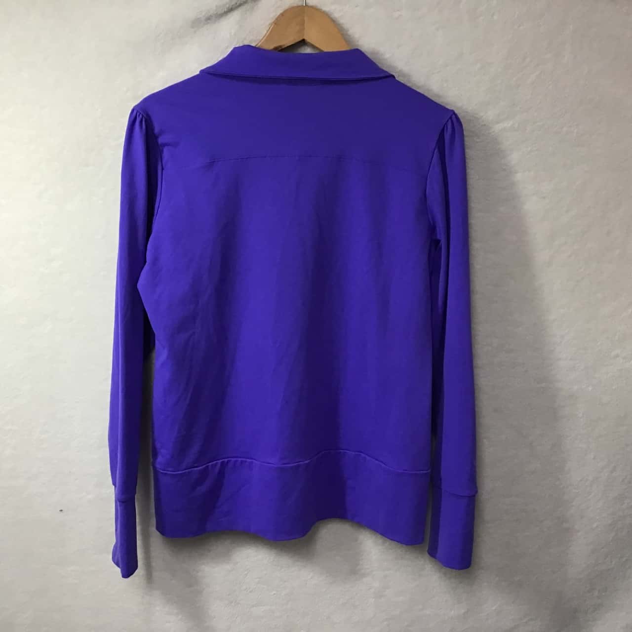Crane Performance Womens Size M Purple Front Zipper Jacket