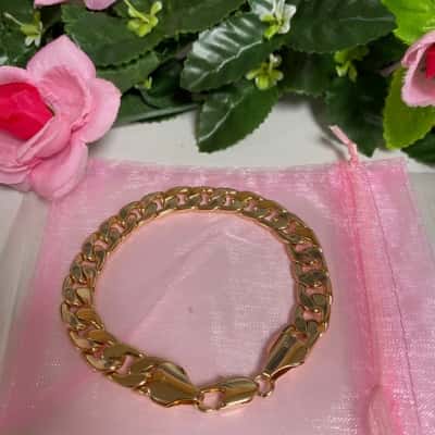XP stamped gold plated bracelet New