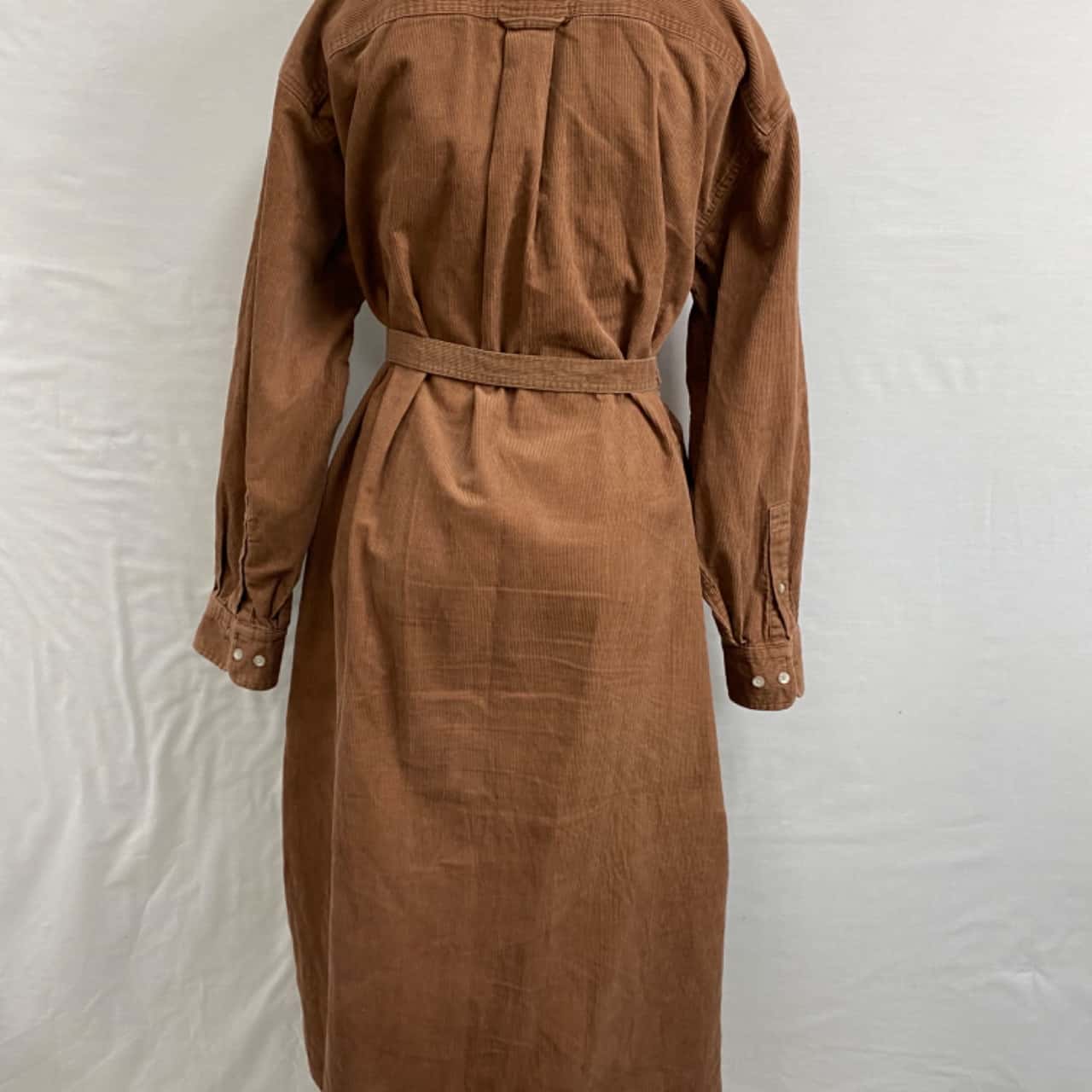 brown dress uniqlo Women's Flare Dress | Checked