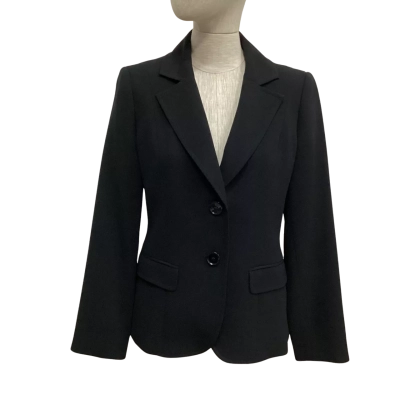 Perri Cutten Womens  Size 10 Blazer Black  