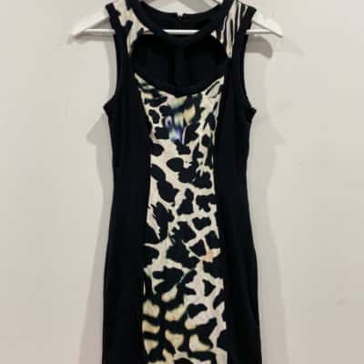Guess Womens  Dress Size S Black  / Cream 