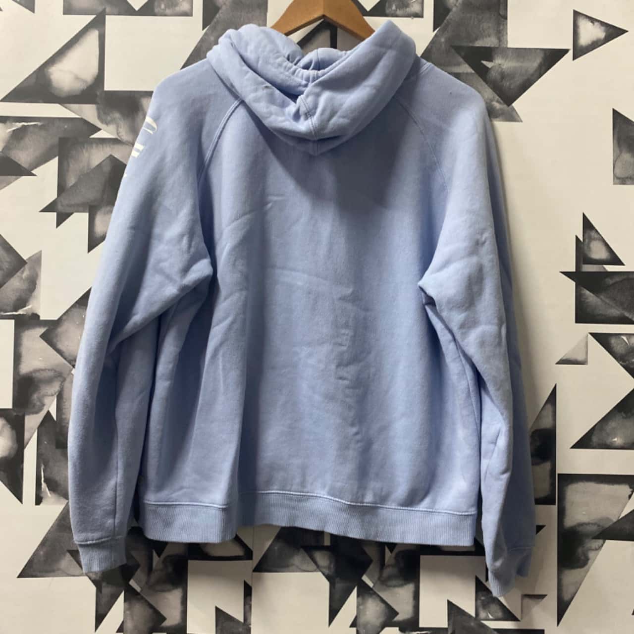 Ghanda Womens Size 10 Hoodie Blue (s)