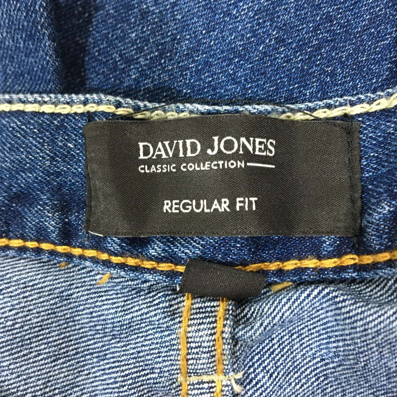 David Jones, Mens Regular Fit Jeans 