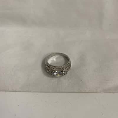  Womens 925 Sterling Silver Ring 