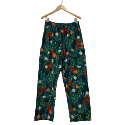 Princess Highway Womens Pants Size L Green / Multicoloured 