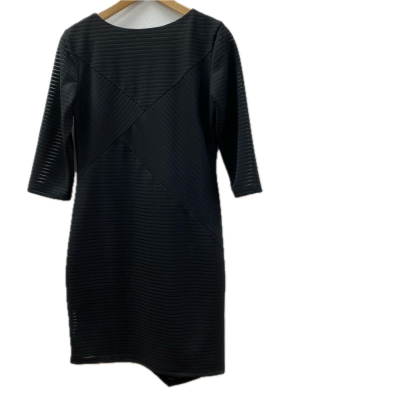 Teaberry Womens  dress Size 12 Black  / Striped 