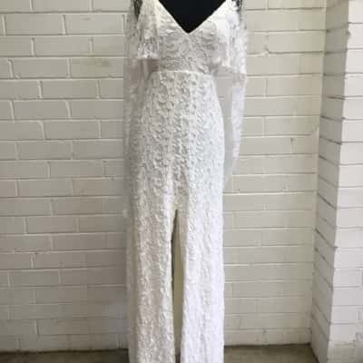 Grace Loves Lace Womens Wedding Dress White 