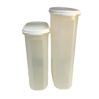 Vintage Tupperware Containers Approx 28 x 18cm and 23 x 17cm