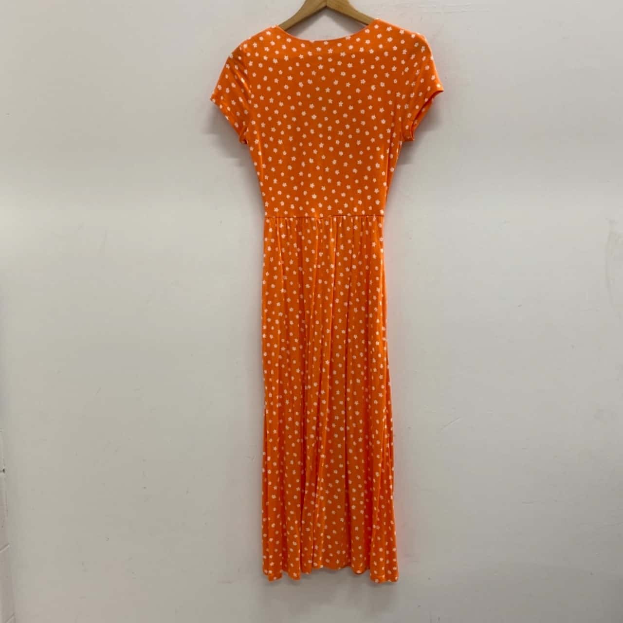 Sportsgirl Womens Size XXS Maxi Dress Floral / Orange (s)