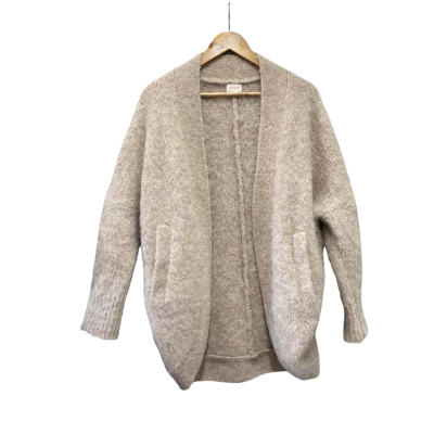 Gorman Womens  Size L / XL Alpaca-blend Cardigan Beige 