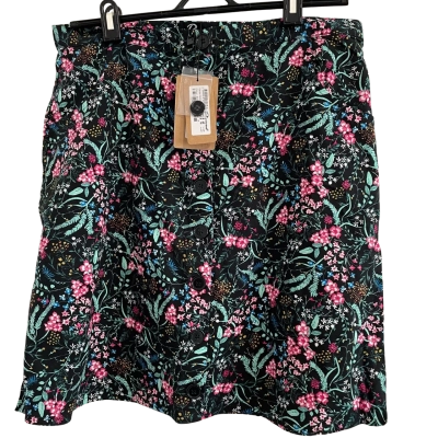 Revival Womens  Size 14 Button Up Cotton Skirt Multicoloured RRP $68
