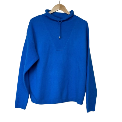 Halston - 100% Merino Wool Jumper - Size L (AU 12)