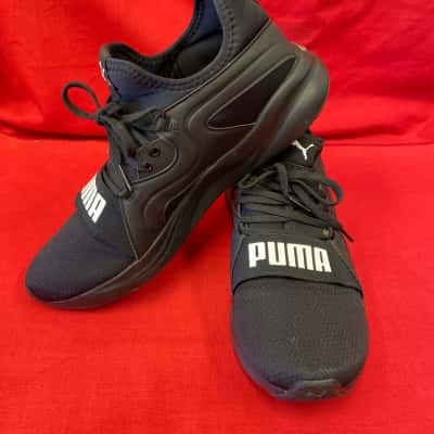 Puma Mens  Size 8 Trainers Black UVG