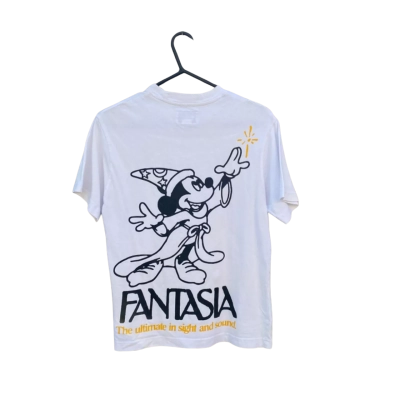 Mens Butter Goods X Disney Size S Short Sleeve T-shirt Black  / Pattern / White / Yellow 