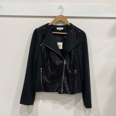 Calvin Klein Womens  Size M  Jacket Black  
