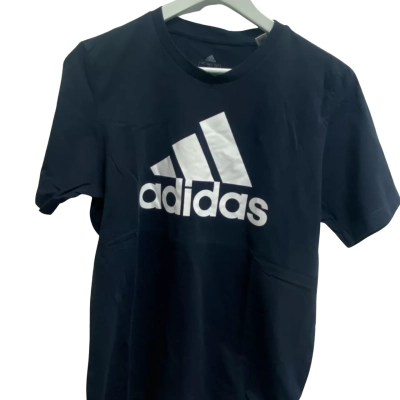 Adidas Mens Size M Short Sleeve T-shirt Blue 