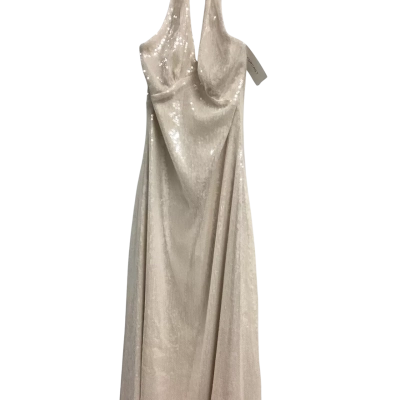 Forcast Womens  Size 12 Cocktail Dress Cream 