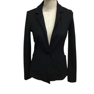 MAX&Co.   Size 8 Knitted Blazer Black  